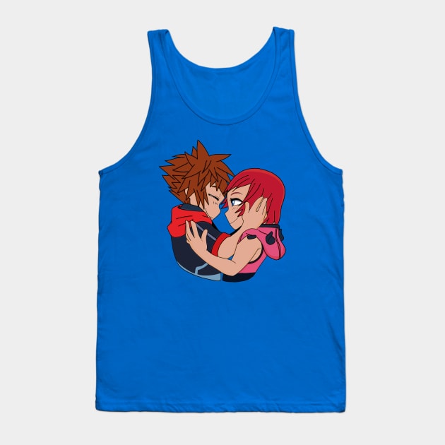 Sora and Kairi Tank Top by garciajey